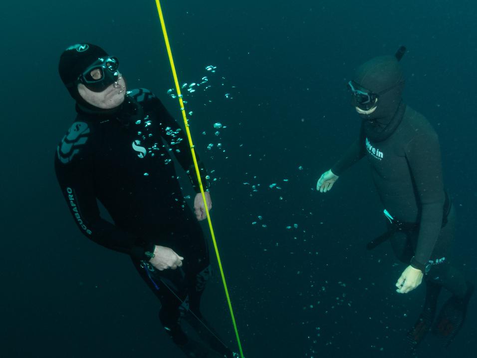 Apnoe-Tauchen mit der TG WASPO Hannover